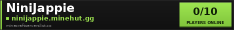 NiniJappie Minecraft Server Banner