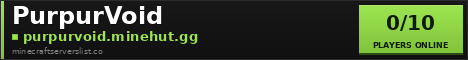PurpurVoid Minecraft Server Banner