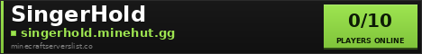 SingerHold Minecraft Server Banner