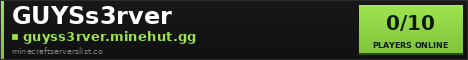 GUYSs3rver Minecraft Server Banner