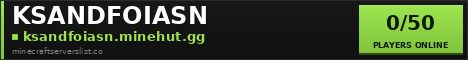 KSANDFOIASN Minecraft Server Banner