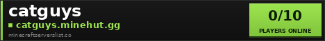 catguys Minecraft Server Banner