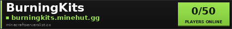 BurningKits Minecraft Server Banner