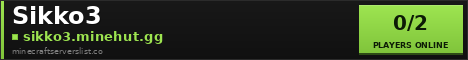 Sikko3 Minecraft Server Banner