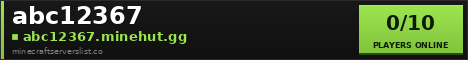 abc12367 Minecraft Server Banner