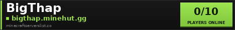 BigThap Minecraft Server Banner