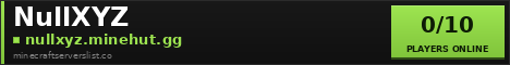 NullXYZ Minecraft Server Banner