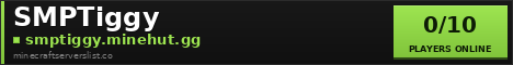 SMPTiggy Minecraft Server Banner