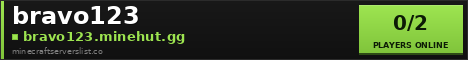 bravo123 Minecraft Server Banner