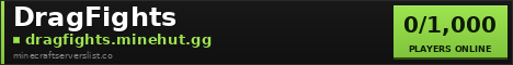 DragFights Minecraft Server Banner