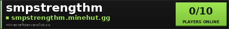 smpstrengthm Minecraft Server Banner