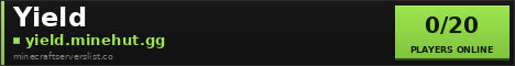 Yield Minecraft Server Banner