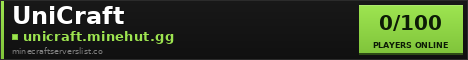 UniCraft Minecraft Server Banner