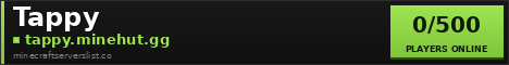 Tappy Minecraft Server Banner