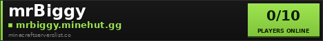 mrBiggy Minecraft Server Banner