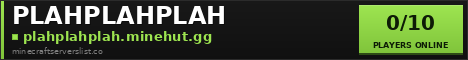 PLAHPLAHPLAH Minecraft Server Banner
