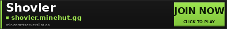 Shovler Minecraft Server Banner
