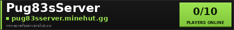 Pug83sServer Minecraft Server Banner