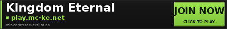 Kingdom Eternal Minecraft Server Banner