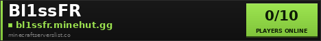 Bl1ssFR Minecraft Server Banner