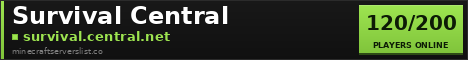 Survival Central Minecraft Server Banner
