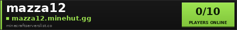 mazza12 Minecraft Server Banner