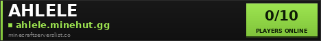AHLELE Minecraft Server Banner