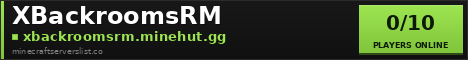 XBackroomsRM Minecraft Server Banner