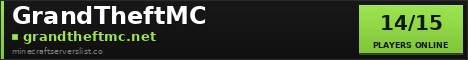 GrandTheftMC Minecraft Server Banner