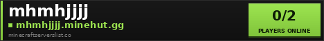mhmhjjjj Minecraft Server Banner