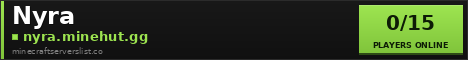 Nyra Minecraft Server Banner