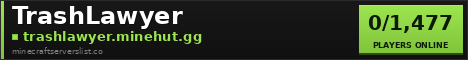 TrashLawyer Minecraft Server Banner