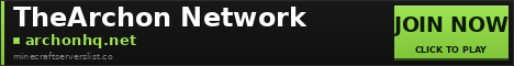 TheArchon Network Minecraft Server Banner