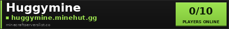 Huggymine Minecraft Server Banner