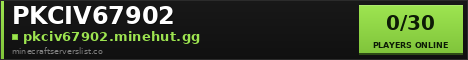 PKCIV67902 Minecraft Server Banner