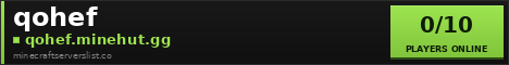 qohef Minecraft Server Banner