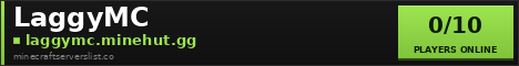 LaggyMC Minecraft Server Banner