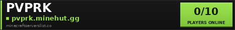 PVPRK Minecraft Server Banner
