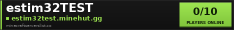 estim32TEST Minecraft Server Banner