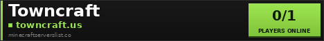 Towncraft Minecraft Server Banner