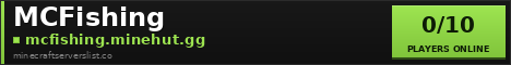 MCFishing Minecraft Server Banner