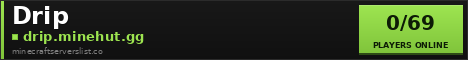 Drip Minecraft Server Banner