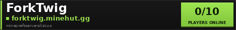 ForkTwig Minecraft Server Banner