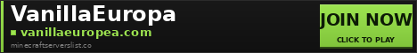VanillaEuropa Minecraft Server Banner
