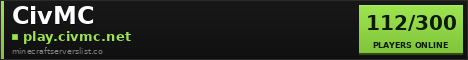 CivMC Minecraft Server Banner