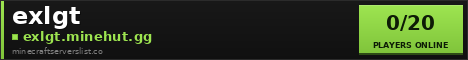 exlgt Minecraft Server Banner