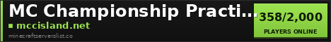 MC Championship Practice Minecraft Server Banner