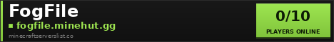 FogFile Minecraft Server Banner
