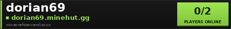 dorian69 Minecraft Server Banner