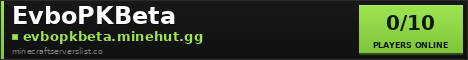 EvboPKBeta Minecraft Server Banner